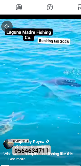 Reel thumbnail: Laguna Madre Fishing Co. booking fall 2026
