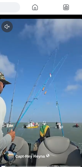Reel thumbnail: fishing boat view with multiple rods out